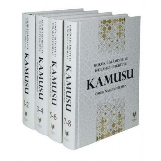 Hukuku islamiye ve istilahiyye kamusu Ömer nasuhi bilmen.( 8 cilt takım) Hukuku islamiye ve istilahiyye kamusu Ömer nasuhi bilmen.( 8 cilt takım)