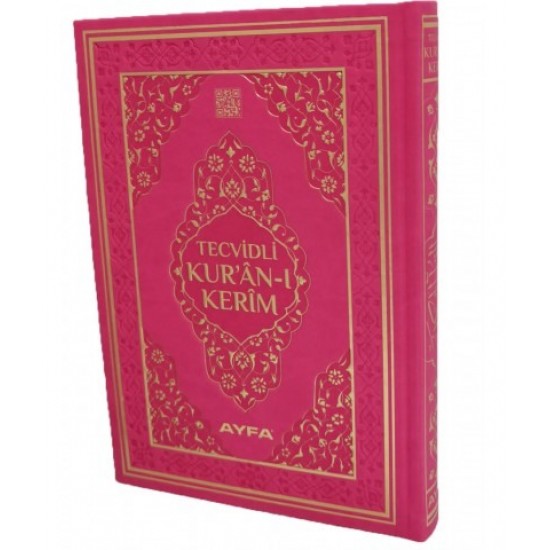 PEMBE TECVİDLİ KURANI KERİM-TERMO DERİ - ORTA BOY MÜHÜRLÜ PEMBE TECVİDLİ KURANI KERİM-TERMO DERİ - ORTA BOY MÜHÜRLÜ