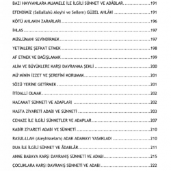 Peygamber Efendimizin 4000 Sünnet ve Adapları 