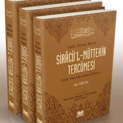 Siracül Müttekin Tercümesi 3 Cilt Takım